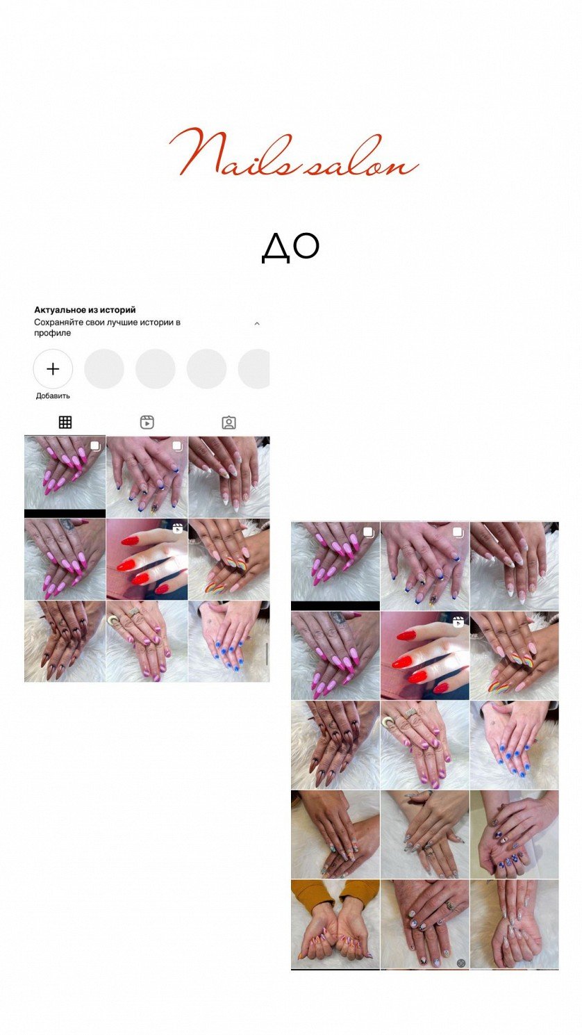 SMM кейс Nails salon Los Angeles